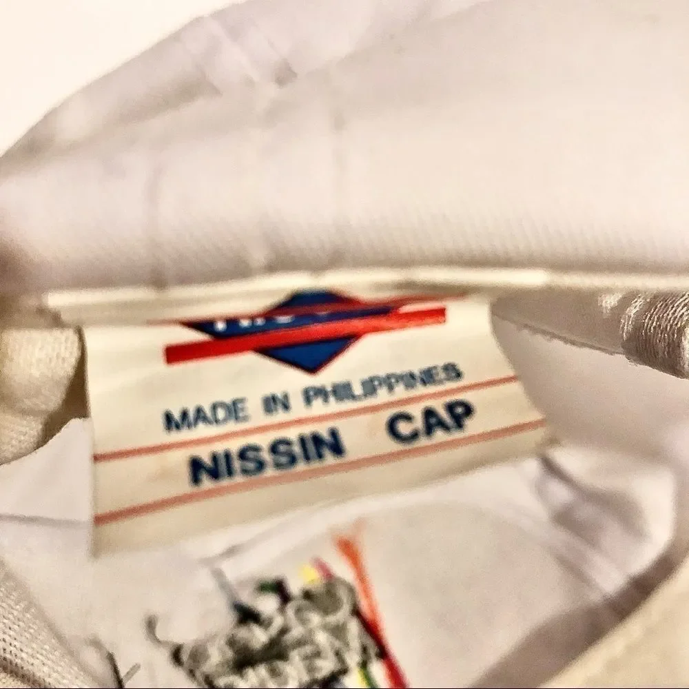 Vtg Casino Magic Poker White Trucker Hat Cap